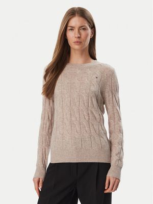 Sweter damski Tommy Hilfiger ze sklepu: MODIVO w kategorii: Swetry damskie - zdjęcie WP-EBWP-BKLVO-LN0_0000306177673
