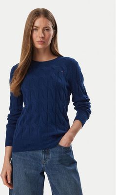 Sweter damski casualowy Tommy Hilfiger ze sklepu: MODIVO w kategorii: Swetry damskie - zdjęcie WP-EBWP-BKLVO-LN0_0000306177680