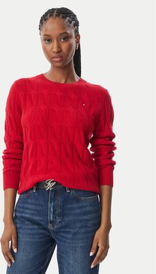 Sweter damski Tommy Hilfiger ze sklepu: MODIVO w kategorii: Swetry damskie - zdjęcie WP-EBWP-BKLVO-LN0_0000306177697