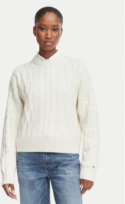 Sweter damski Tommy Hilfiger ze sklepu: MODIVO w kategorii: Swetry damskie - zdjęcie WP-EBWP-BKLVO-LN0_0000306177772