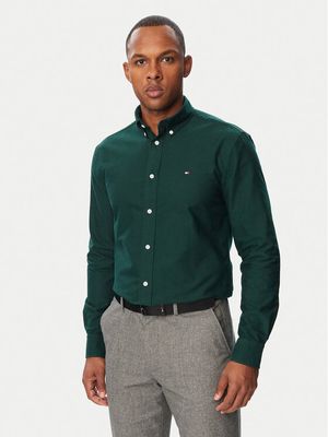 Koszula męska z kołnierzykiem button down Tommy Hilfiger ze sklepu: MODIVO w kategorii: Koszule męskie - zdjęcie WP-EBWP-BKLVO-LN0_0000306178489