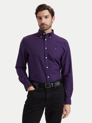 Koszula męska z kołnierzykiem button down jesienna Tommy Hilfiger ze sklepu: MODIVO w kategorii: Koszule męskie - zdjęcie WP-EBWP-BKLVO-LN0_0000306178502