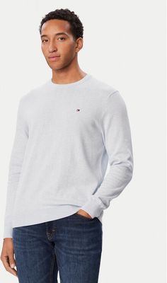 Tommy Hilfiger - Sweter męski casualowy ze sklepu: MODIVO w kategorii: Swetry męskie - zdjęcie WP-EBWP-BKLVO-LN0_0000306178922