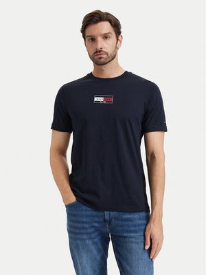 T-shirt męski casual Tommy Hilfiger ze sklepu: MODIVO w kategorii: T-shirty męskie - zdjęcie WP-EBWP-BKLVO-LN0_0000306179714