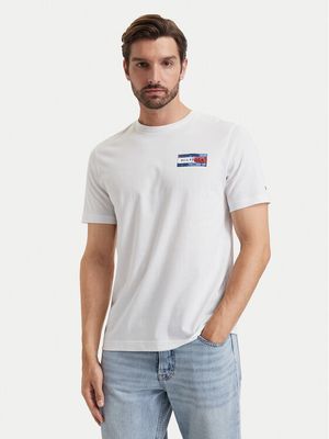 T-shirt męski na wiosnę Tommy Hilfiger ze sklepu: MODIVO w kategorii: T-shirty męskie - zdjęcie WP-EBWP-BKLVO-LN0_0000306179738