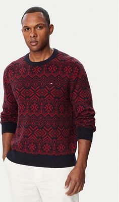 Sweter męski Tommy Hilfiger ze sklepu: MODIVO w kategorii: Swetry męskie - zdjęcie WP-EBWP-BKLVO-LN0_0000306179943