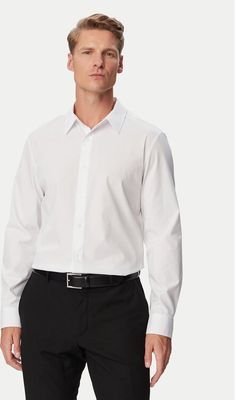 Koszula męska elegancka Calvin Klein ze sklepu: MODIVO w kategorii: Koszule męskie - zdjęcie WP-EBWP-BKLVO-LN0_0000306180147