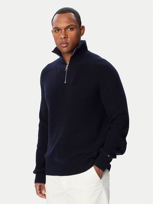 Sweter męski casualowy Tommy Hilfiger ze sklepu: MODIVO w kategorii: Swetry męskie - zdjęcie WP-EBWP-BKLVO-LN0_0000306181120