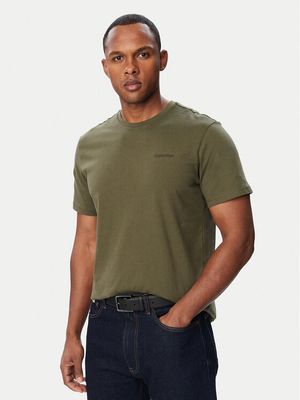 T-shirt męski casual Calvin Klein ze sklepu: MODIVO w kategorii: T-shirty męskie - zdjęcie WP-EBWP-BKLVO-LN0_0000306181397
