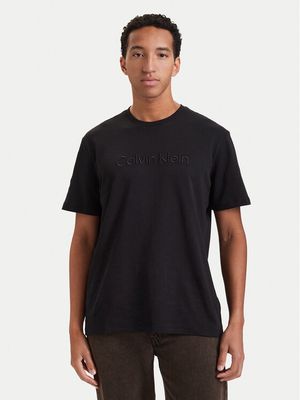 T-shirt męski casual w stylu młodzieżowym Calvin Klein ze sklepu: MODIVO w kategorii: T-shirty męskie - zdjęcie WP-EBWP-BKLVO-LN0_0000306181540