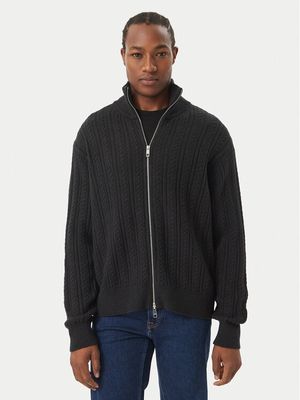 czarny Sweter męski Calvin Klein ze sklepu: MODIVO w kategorii: Swetry męskie
