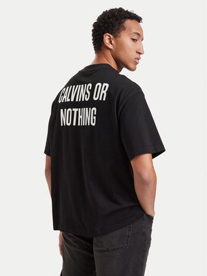 T-shirt męski na wiosnę Calvin Klein Jeans ze sklepu: MODIVO w kategorii: T-shirty męskie - zdjęcie WP-EBWP-BKLVO-LN0_0000306184152