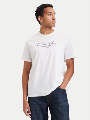T-shirt męski młodzieżowy Calvin Klein Jeans ze sklepu: MODIVO w kategorii: T-shirty męskie - zdjęcie WP-EBWP-BKLVO-LN0_0000306184206
