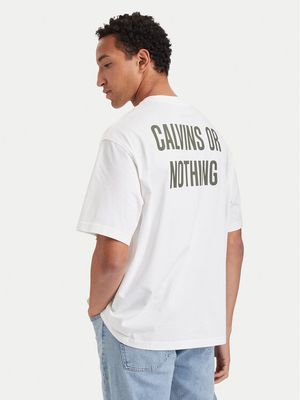 T-shirt męski na wiosnę Calvin Klein Jeans ze sklepu: MODIVO w kategorii: T-shirty męskie - zdjęcie WP-EBWP-BKLVO-LN0_0000306184237