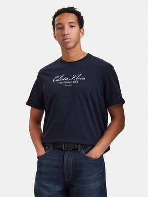 T-shirt męski Calvin Klein Jeans ze sklepu: MODIVO w kategorii: T-shirty męskie - zdjęcie WP-EBWP-BKLVO-LN0_0000306184244