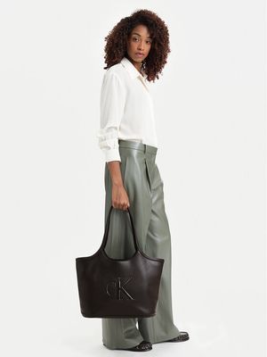 Shopper bag na wakacje Calvin Klein ze sklepu: MODIVO w kategorii: Torby Shopper bag - zdjęcie WP-EBWP-BKLVO-LN0_0000306185098