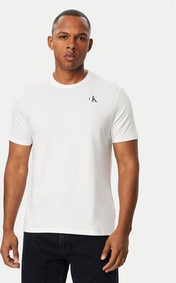 T-shirt męski casual wiosenny Calvin Klein Jeans ze sklepu: MODIVO w kategorii: T-shirty męskie - zdjęcie WP-EBWP-BKLVO-LN0_0000306186927
