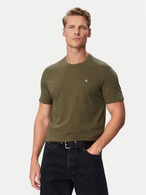 T-shirt męski casual Calvin Klein Jeans ze sklepu: MODIVO w kategorii: T-shirty męskie - zdjęcie WP-EBWP-BKLVO-LN0_0000306187009