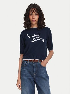 Sweter damski casual Weekend Max Mara ze sklepu: MODIVO w kategorii: Swetry damskie - zdjęcie WP-EBWP-BKLVO-LN0_0000306187962