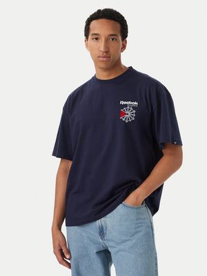 T-shirt męski w sportowym stylu Reebok ze sklepu: MODIVO w kategorii: T-shirty męskie - zdjęcie WP-EBWP-BKLVO-LN0_0000306188334