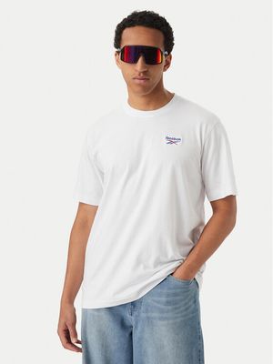 T-shirt męski w sportowym stylu Reebok ze sklepu: MODIVO w kategorii: T-shirty męskie - zdjęcie WP-EBWP-BKLVO-LN0_0000306188457