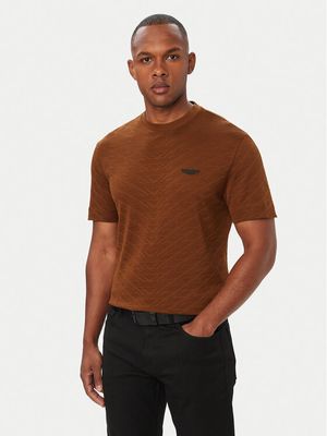 T-shirt męski casual BOSS ze sklepu: MODIVO w kategorii: T-shirty męskie - zdjęcie WP-EBWP-BKLVO-LN0_0000306190078