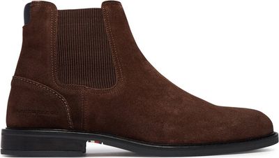 Buty zimowe męskie na zimę Tommy Hilfiger ze sklepu: MODIVO w kategorii: Buty zimowe męskie - zdjęcie WP-EBWP-BKLVO-LN0_0000306190221