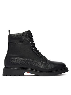 Buty zimowe męskie na zimę Tommy Hilfiger ze sklepu: MODIVO w kategorii: Buty zimowe męskie - zdjęcie WP-EBWP-BKLVO-LN0_0000306190313