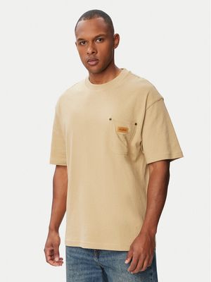 T-shirt męski casual HUGO ze sklepu: MODIVO w kategorii: T-shirty męskie - zdjęcie WP-EBWP-BKLVO-LN0_0000306190597