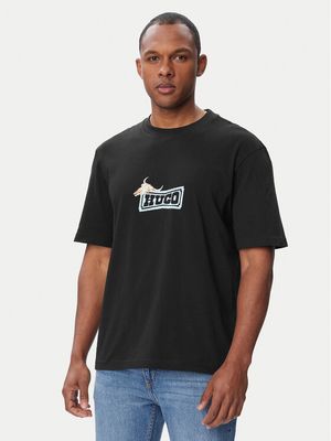 T-shirt męski na wiosnę HUGO ze sklepu: MODIVO w kategorii: T-shirty męskie - zdjęcie WP-EBWP-BKLVO-LN0_0000306190603