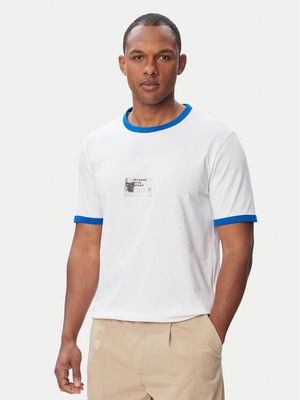 T-shirt męski casual HUGO ze sklepu: MODIVO w kategorii: T-shirty męskie - zdjęcie WP-EBWP-BKLVO-LN0_0000306190627