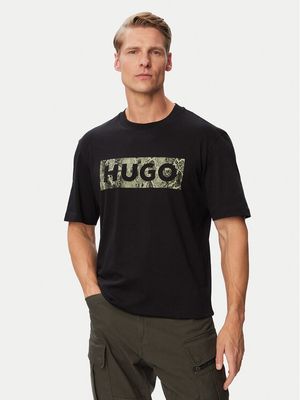 HUGO - T-shirt męski młodzieżowy ze sklepu: MODIVO w kategorii: T-shirty męskie - zdjęcie WP-EBWP-BKLVO-LN0_0000306190702