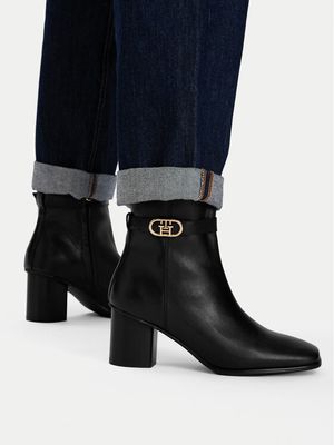 Botki na jesień Tommy Hilfiger ze sklepu: MODIVO w kategorii: Botki - zdjęcie WP-EBWP-BKLVO-LN0_0000306190900