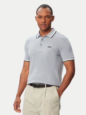 T-shirt męski casual BOSS ze sklepu: MODIVO w kategorii: T-shirty męskie - zdjęcie WP-EBWP-BKLVO-LN0_0000306191259