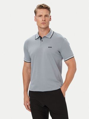 T-shirt męski casualowy BOSS ze sklepu: MODIVO w kategorii: T-shirty męskie - zdjęcie WP-EBWP-BKLVO-LN0_0000306191297