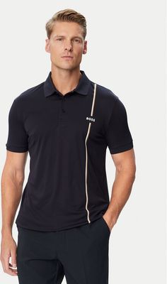 T-shirt męski BOSS ze sklepu: MODIVO w kategorii: T-shirty męskie - zdjęcie WP-EBWP-BKLVO-LN0_0000306191686