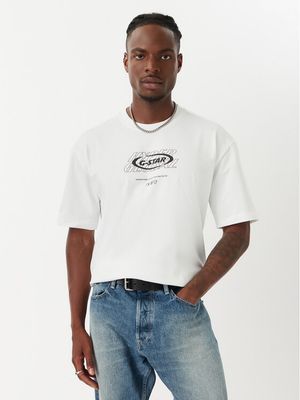 G-Star - T-shirt męski ze sklepu: MODIVO w kategorii: T-shirty męskie - zdjęcie WP-EBWP-BKLVO-LN0_0000306192218