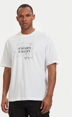 T-shirt męski na wiosnę G-Star ze sklepu: MODIVO w kategorii: T-shirty męskie - zdjęcie WP-EBWP-BKLVO-LN0_0000306192263