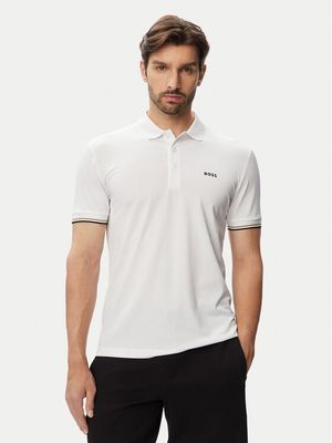 T-shirt męski na wiosnę BOSS ze sklepu: MODIVO w kategorii: T-shirty męskie - zdjęcie WP-EBWP-BKLVO-LN0_0000306192706
