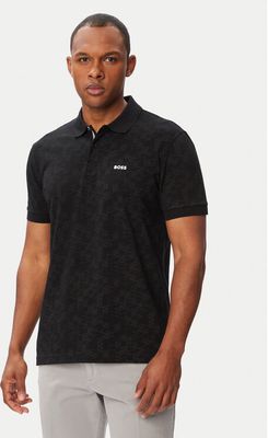 T-shirt męski casual BOSS ze sklepu: MODIVO w kategorii: T-shirty męskie - zdjęcie WP-EBWP-BKLVO-LN0_0000306192744
