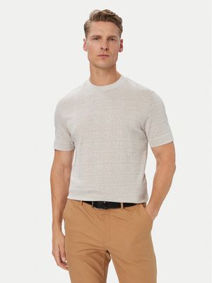 T-shirt męski casual BOSS ze sklepu: MODIVO w kategorii: T-shirty męskie - zdjęcie WP-EBWP-BKLVO-LN0_0000306193154