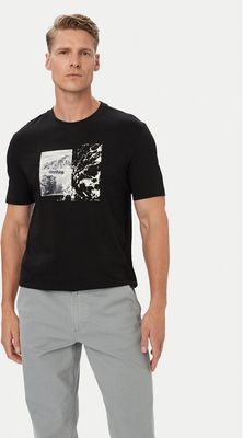 T-shirt męski wiosenny młodzieżowy BOSS ze sklepu: MODIVO w kategorii: T-shirty męskie - zdjęcie WP-EBWP-BKLVO-LN0_0000306194021