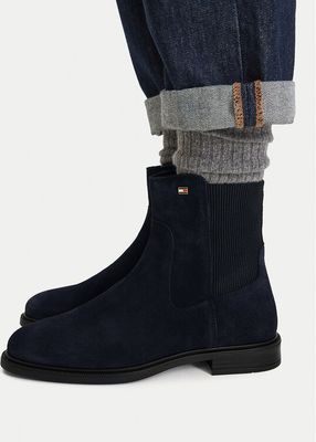 Botki na jesień Tommy Hilfiger ze sklepu: MODIVO w kategorii: Botki - zdjęcie WP-EBWP-BKLVO-LN0_0000306194458