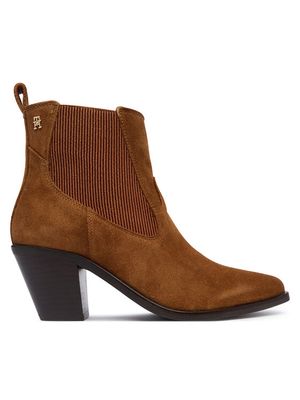 Botki jesienne Tommy Hilfiger ze sklepu: MODIVO w kategorii: Botki - zdjęcie WP-EBWP-BKLVO-LN0_0000306194472