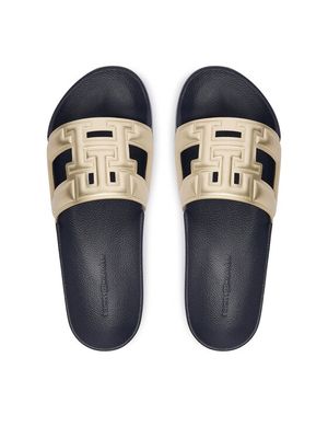 Klapki damskie na lato Tommy Hilfiger ze sklepu: MODIVO w kategorii: Klapki damskie - zdjęcie WP-EBWP-BKLVO-LN0_0000306194670