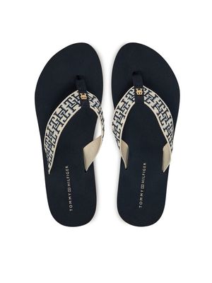 Klapki damskie na lato Tommy Hilfiger ze sklepu: MODIVO w kategorii: Klapki damskie - zdjęcie WP-EBWP-BKLVO-LN0_0000306194687