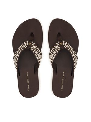 Klapki damskie na lato Tommy Hilfiger ze sklepu: MODIVO w kategorii: Klapki damskie - zdjęcie WP-EBWP-BKLVO-LN0_0000306194694