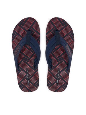 Klapki męskie na lato Tommy Hilfiger ze sklepu: MODIVO w kategorii: Klapki męskie - zdjęcie WP-EBWP-BKLVO-LN0_0000306195332