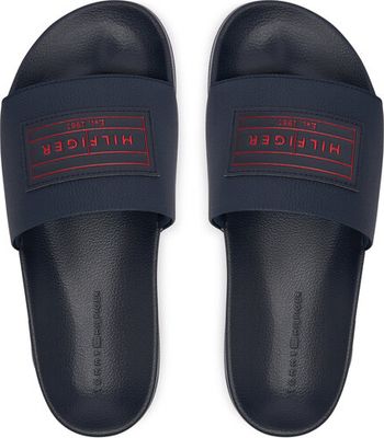 Klapki męskie na lato Tommy Hilfiger ze sklepu: MODIVO w kategorii: Klapki męskie - zdjęcie WP-EBWP-BKLVO-LN0_0000306195370