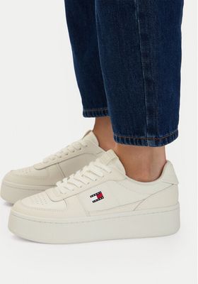 Buty sportowe damskie na wiosnę Tommy Jeans ze sklepu: MODIVO w kategorii: Buty sportowe damskie - zdjęcie WP-EBWP-BKLVO-LN0_0000306195578